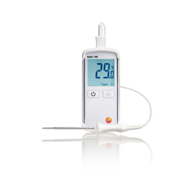 Testo 108 Type K Waterproof Food Thermometer 0563 1080